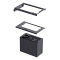 Obudowa Jonsplus MATX Uchwyt Case Z20 - czarny - 2194454
