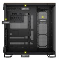 Obudowa CORSAIR Geh Midi 6500X (Tempered Glass) Black/Walnut Wood - 2433631