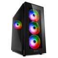 Sharkoon TG5 Pro RGB Midi Tower Czarny - 2342779