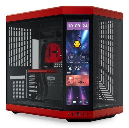 Hyte Y70 Midi Tower Touch Infinite - Black Cherry - 2439712