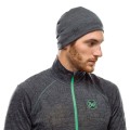 BUFF Czapka MERINO LIGHTWEIGHT BEANIE SOLID GREY onesize Standard - 2158513