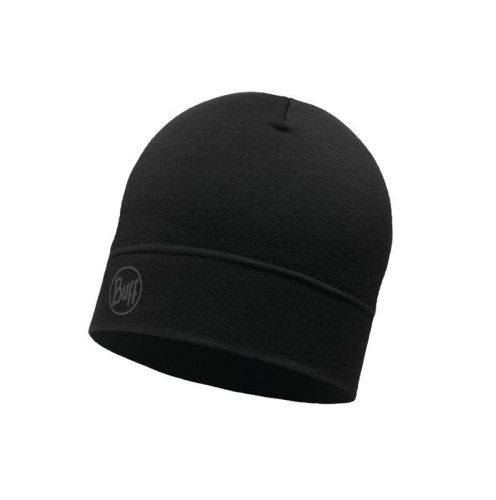 BUFF Czapka MERINO LIGHTWEIGHT BEANIE SOLID BLACK onesize Standard - 2214786