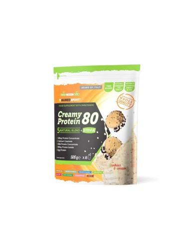 Odżywka białkowa NAMEDSPORT Creamy protein 80 / ciastko 500g - 1852214