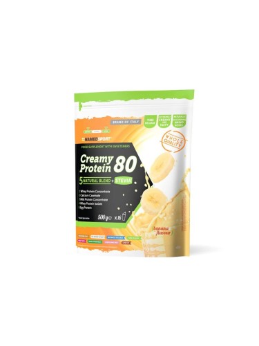 Odżywka białkowa NAMEDSPORT Creamy protein 80 / banan 500g - 1852215
