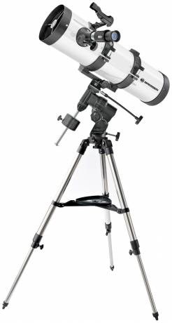 Bresser Optik Spiegel-Teleskop Reflektor 130/650 EQ3 Äquatorial Newton, Vergrößerung 26 bis 260 x (4614600) - 2356789