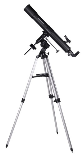 Teleskop Bresser Optik Linsen-Teleskop Quasar EQ 80/900 carbon Äquatorial Achromatisch, Vergrößerung 45 bis 675 x - 2356866