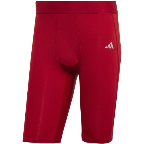 Spodenki męskie adidas Techfit Aeroready Short Tights czerwone HP0616 L - 2318041