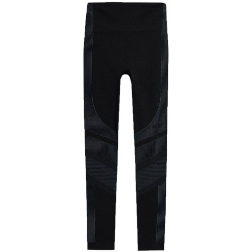 Legginsy termoaktywne damskie 4F F116 głęboka czerń 4FAW23USEAF116 20S M/L - 2318077