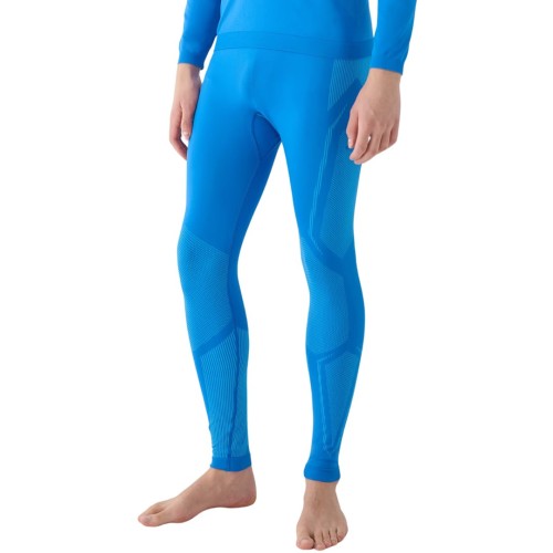 Legginsy termoaktywne męskie 4F M166 niebieskie 4FWAW24USEAM166 33S L/XL - 2318119
