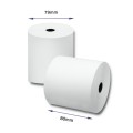 Rolka termiczna Qoltec 80x80 | 55g/m2 | 10szt - 1163528