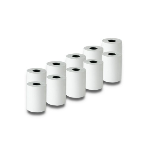 Rolka termiczna Qoltec 57 x 20 | 55g/m2 | 10szt. | BPA free - 1615152