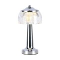 Lampka Biurkowa Nocna V-TAC 1W LED 26cm Ładowanie USB Ściemnianie Chrom VT-1048 3000K-6000K 55lm - 2087814