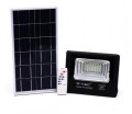 Projektor LED Solarny V-TAC 12W Czarny IP65, Pilot, Timer VT-25W 4000K 550lm - 2407166