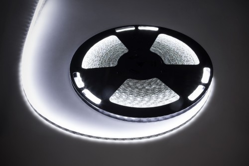 Sznur diodowy 25m Rebel (1500x5050 SMD) zimny biały wodoodporny, 12V - 1900259