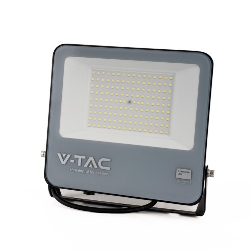 Projektor LED V-TAC 100W 100Lm/W Przewód 1mb SAMSUNG CHIP Czarny VT-44104 4000K 8700lm 5 Lat Gwarancji - 2318363