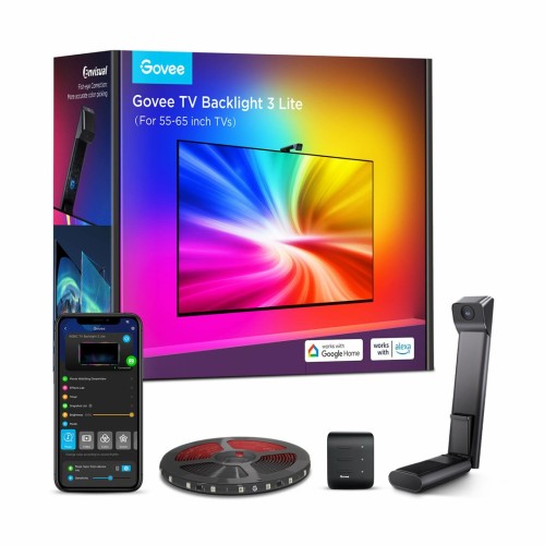 Govee H6099 TV Backlight 3 Lite | Podświetlenie LED | dla TV 75-85 cali, RGBICW, Wi-Fi+Bluetooth - 2447595