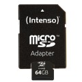 Intenso 64GB MicroSDHC MicroSDXC Klasa 10 - 2439975