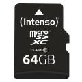 Intenso 64GB MicroSDHC MicroSDXC Klasa 10 - 2439974