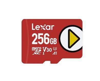 MEMORY MICRO SDXC 256GB UHS-I/PLAY LMSPLAY256G-BNSNG LEXAR - 2447734