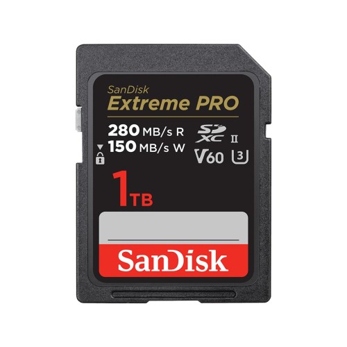 KARTA SANDISK EXTREME PRO SDXC 1TB 280/150 MB/s V60 UHS-II - 2407665