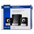 Zestaw głośników SVEN MS-90 10 W Uniwersalne Czarny 2.1 kan. 1-drożny 5 W - 2343269
