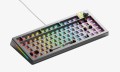 Klawiatura gamingowa Glorious GMMK 3 Pro HE 75% Custom Gaming-Tastatur - Barebone, ANSI-Layout, silber - 2447864