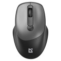 DEFENDER MYSZ FEAM MM-296 RF SILENT SZARA - 2447956