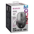 DEFENDER MYSZ FEAM MM-296 RF SILENT SZARA - 2447957