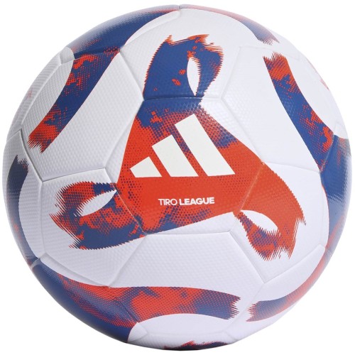 Piłka nożna adidas Tiro League TSBE biało-niebiesko-czerwona HT2422 5 - 2319162