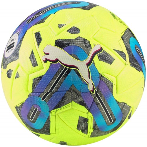 Piłka nożna Puma Orbita 1 TB FIFA Quality Pro żółto-niebiesko-czarna 83774 02 5 - 1952397