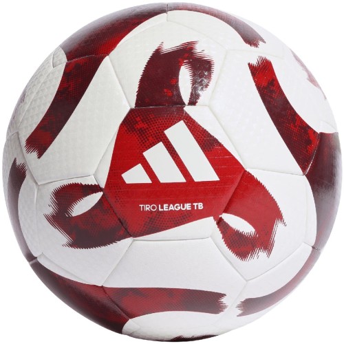 Piłka nożna adidas Tiro League Thermally Bonded biało-czerwona HZ1294 5 - 2319150