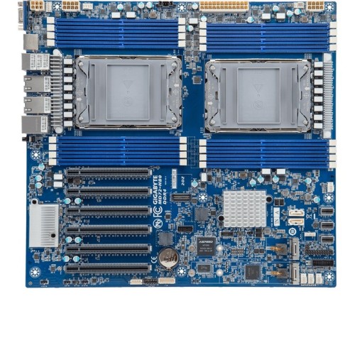 Płyta główna Gigabyte MD72-HB0 2x LGA4189 Intel Xeon Scalable 3gen C621A (16x DIMM, 3x SlimSAS (12x SATA) 2xM.2, 2x10Gbe, 2x1Gbe, IPMI, E-ATX) - 2448194