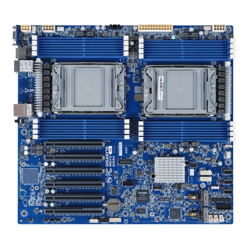 Płyta główna Gigabyte MD72-HB1 2x LGA4189 Intel Xeon Scalable 3gen C621A (16x DIMM, 3x SlimSAS (12x SATA) 2xM.2, 2x1Gbe, IPMI, E-ATX) - 2448198