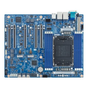 Płyta główna Gigabyte MS04-CE0 1x LGA4710 Intel Xeon 6 SoC (8x DIMM, 3x SlimSAS (12x SATA), 2xM.2, 2x 1Gbe, IPMI ,ATX)