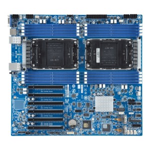 Płyta główna Gigabyte MS73-HB1 2x LGA4677 Intel Xeon Scalable 4/5gen C741 (16x DIMM, 3x SlimSAS (12x SATA), 2xM.2, 2x1Gbe, IPMI, E-ATX)