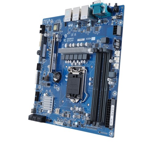 Płyta główna Gigabyte MX33-BS0 1x LGA1200 Intel Xeon E-23XX C252 (4x DIMM, 6x SATA, 1xM.2, 2x1Gbe, IPMI, mATX) - 2408509