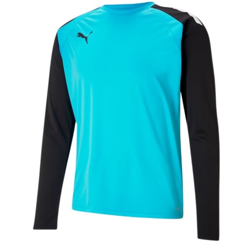 Bluza bramkarska męska Puma teamPACER GK LS niebiesko-czarna 704933 40 S - 2064902