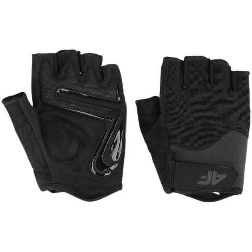 Rękawiczki rowerowe 4F FNK U121 głęboka czerń 4FWSS24AFGLU121 20S L - 2319385