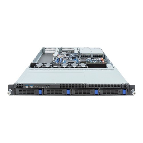 Platforma Gigabyte Rack (1U) R133-C13-AAB1 AMD Epyc 4004/Ryzen 7000 (4x 3,5" SATA HS, 1xM.2, 2x1Gbe, IPMI, 1+1 800W) - 2336342