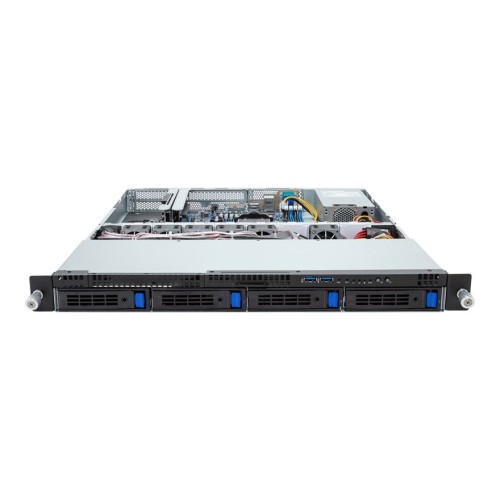 Platforma Gigabyte Rack (1U) R123-C00-AA01 AMD Epyc 4004/Ryzen 7000 (4x 3,5" SATA HS, 1xM.2, 2x1Gbe, IPMI, 1x400W) - 2336354