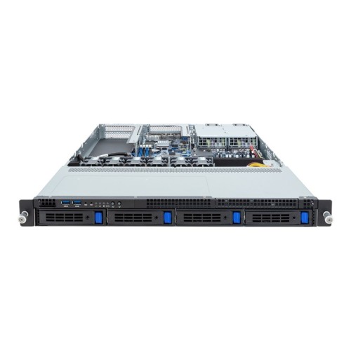 Platforma Gigabyte Rack (1U) R133-X13-AAB1 Intel E-24XX (4x 3,5" SATA HS, 1xM.2, 2x1Gbe, IPMI, 1+1 800W) - 2336362