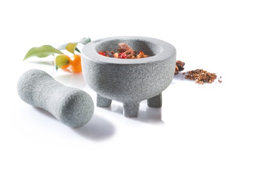 GEFU CRUNCHY Szary Granit Moździerz - 2451795