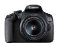 Canon EOS 2000D BK 18-55 IS II EU26 Zestaw do lustrzanki 24,1 MP CMOS 6000 x 4000 px Czarny - 2348937