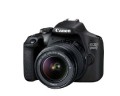 Canon EOS 2000D BK 18-55 IS II EU26 Zestaw do lustrzanki 24,1 MP CMOS 6000 x 4000 px Czarny - 2348938