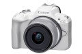 Canon EOS R50, White + RF-S 18-45mm F4.5-6.3 IS STM Kit Bezlusterkowiec 24,2 MP CMOS 6000 x 4000 px Biały - 2112753
