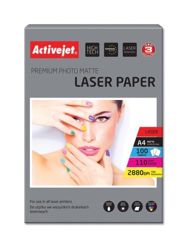 Activejet AP4-110M100L Papier fotograficzny matowy (A4; 100 szt.) - 820005