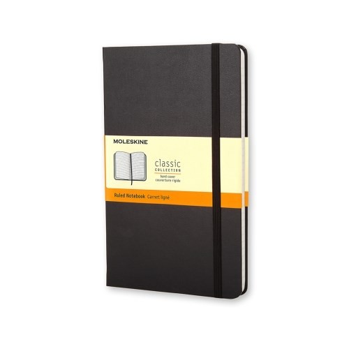 Moleskine 701009 notatnik A6 192 ark. Czarny - 2442429