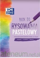 Blok rysunkowy A4/10K pastelowy (20szt) OXFORD - 2452192