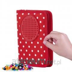 Pi?rnik szkolny na suwak z czerwoym panelem