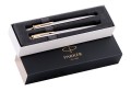 Parker-Zestaw pióro + długopis Jotter Stalowy GT - 2198790